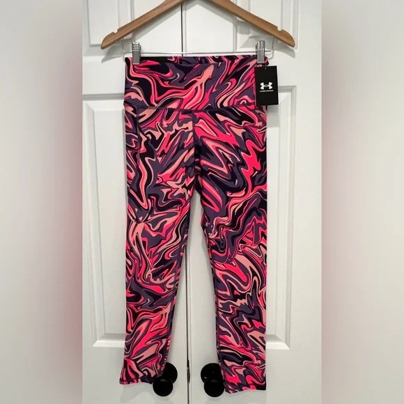 NWT Under Armour Medium Compression Ankle Leggings - Picture 1 of 7